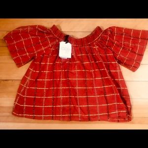 NWT Ace&Jig S Marisol top in Aphrodite